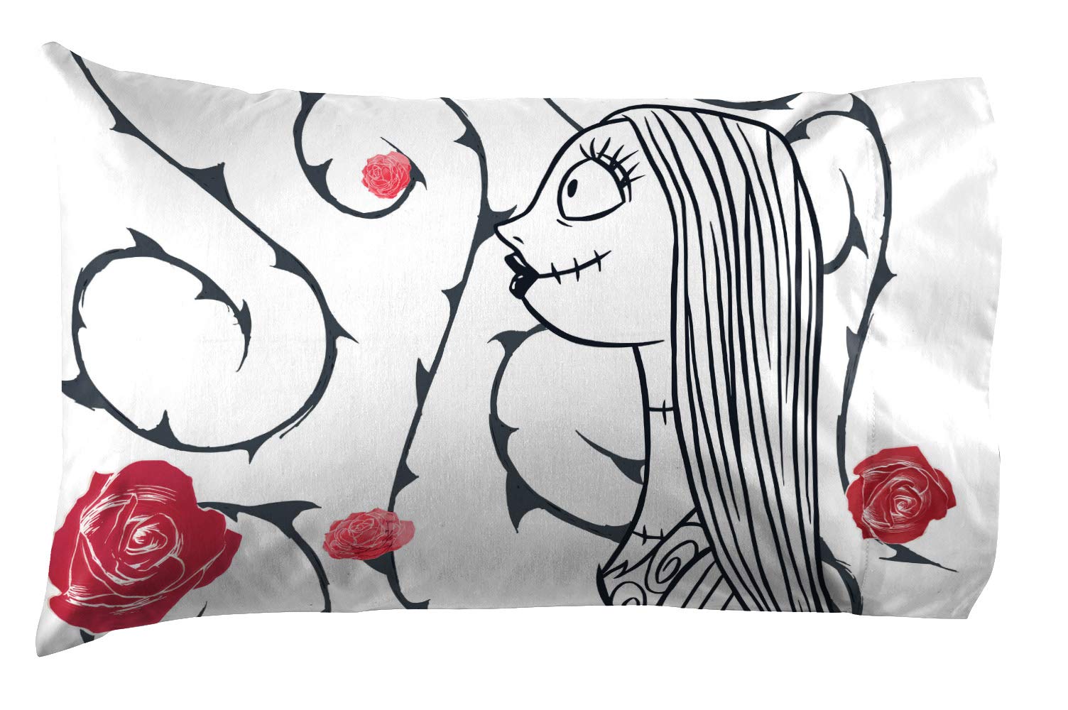 Jay Franco comforter next to ruler and mattress showing accurate full-size measurements