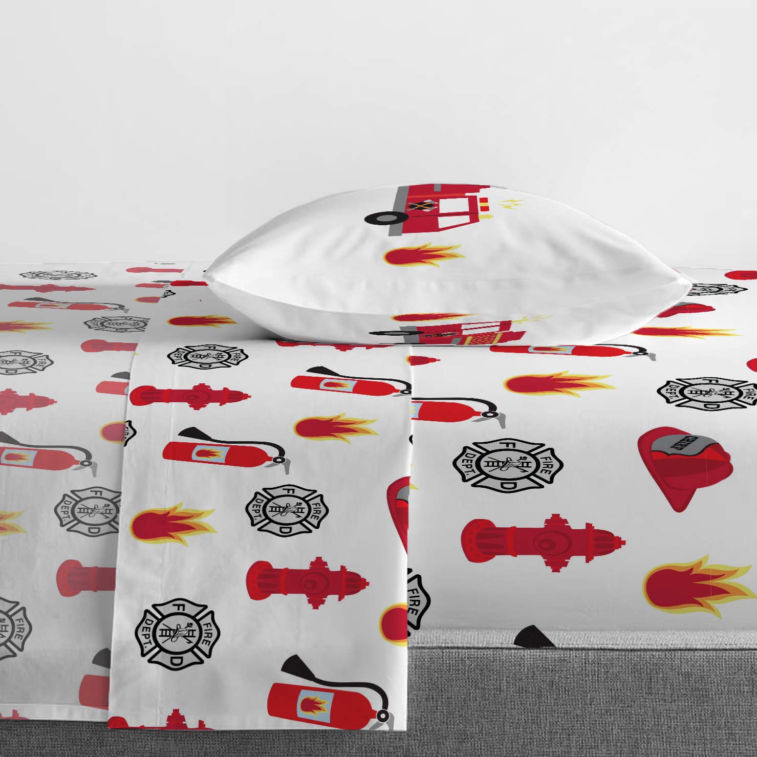 Jay Franco pillowcase and sham detail highlighting print alignment and cozy pillow coverage