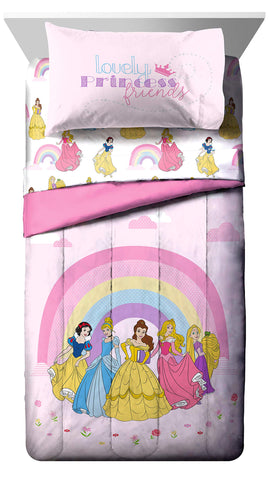 Jay Franco reversible comforter backside with alternate colorway, doubles styling options