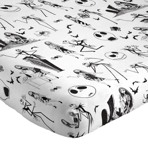 Jay Franco sheet set next to ruler showing fitted sheet dimensions and fit benefit