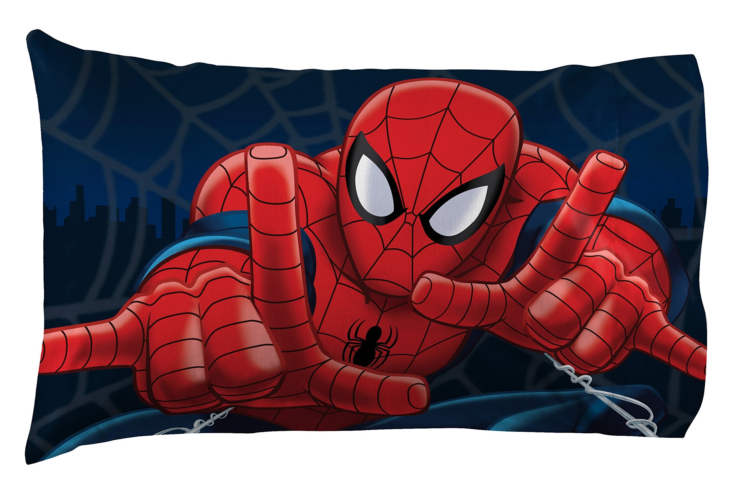 Jay Franco pillowcase closeup highlighting printed design and soft brushed microfiber comfort