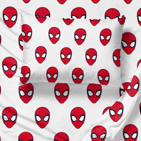 jay franco Spiderman twin size comparison on mattress showing proper fit