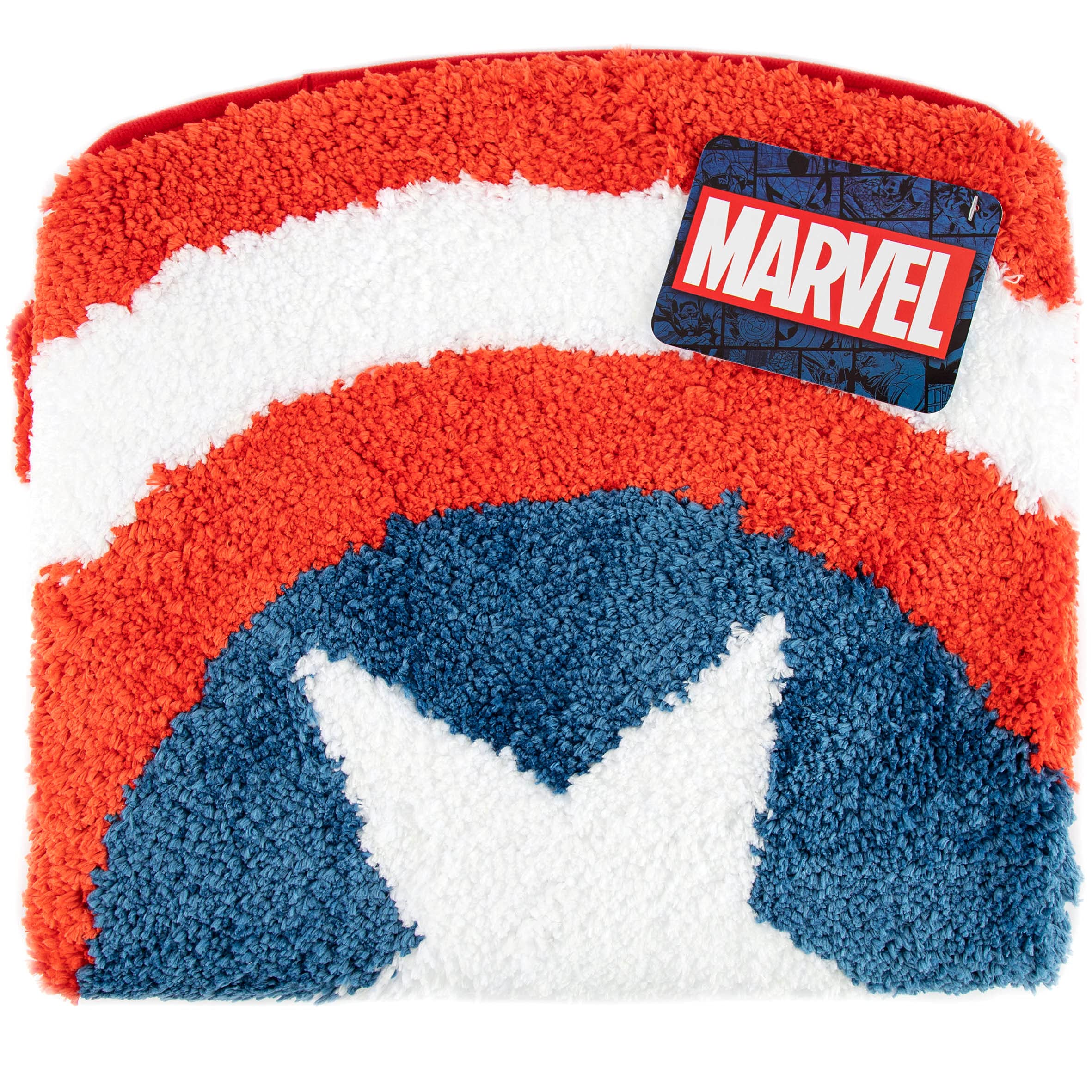 Jay Franco close-up tufted texture showing soft polyester pile for comfortable drying