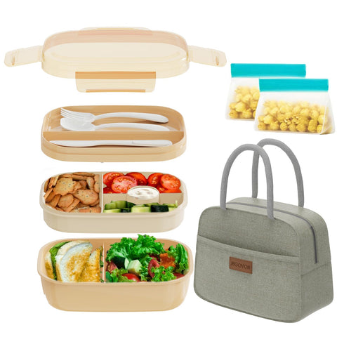 JBGOYON khaki set front view showing full kit and organized storage convenience