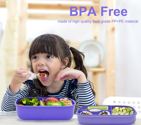 JBGOYON bento in use at school table demonstrating easy everyday packing