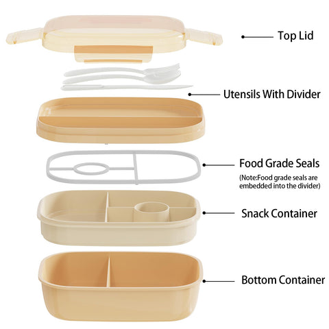 JBGOYON stacked bento layers displayed to show portion organization benefit