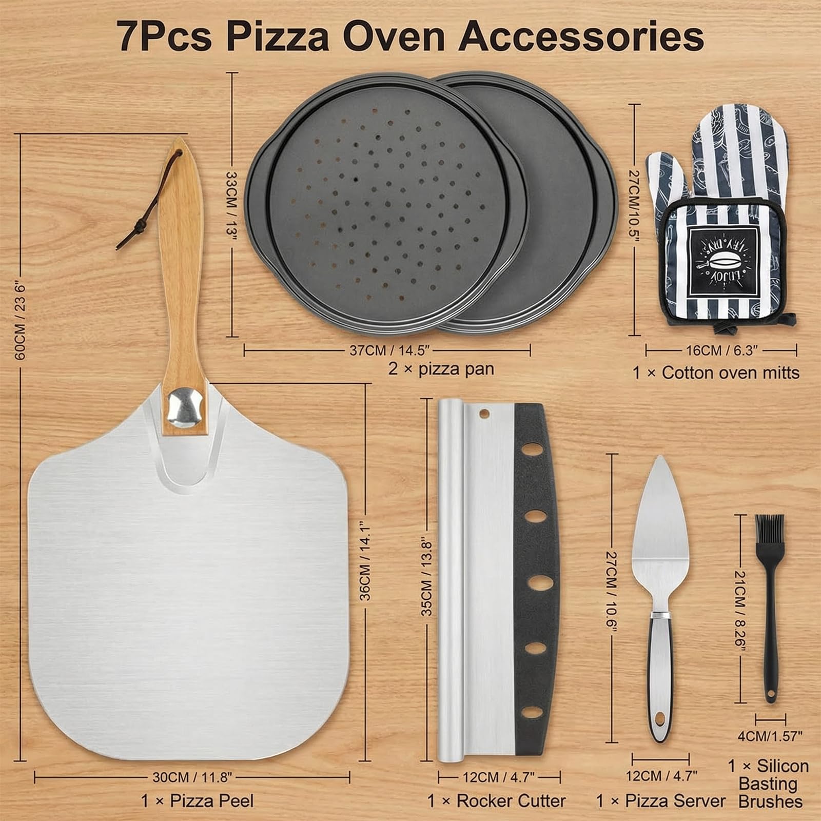 jcaeh lifestyle pizza ready in oven showing baked crust and tools in a home kitchen