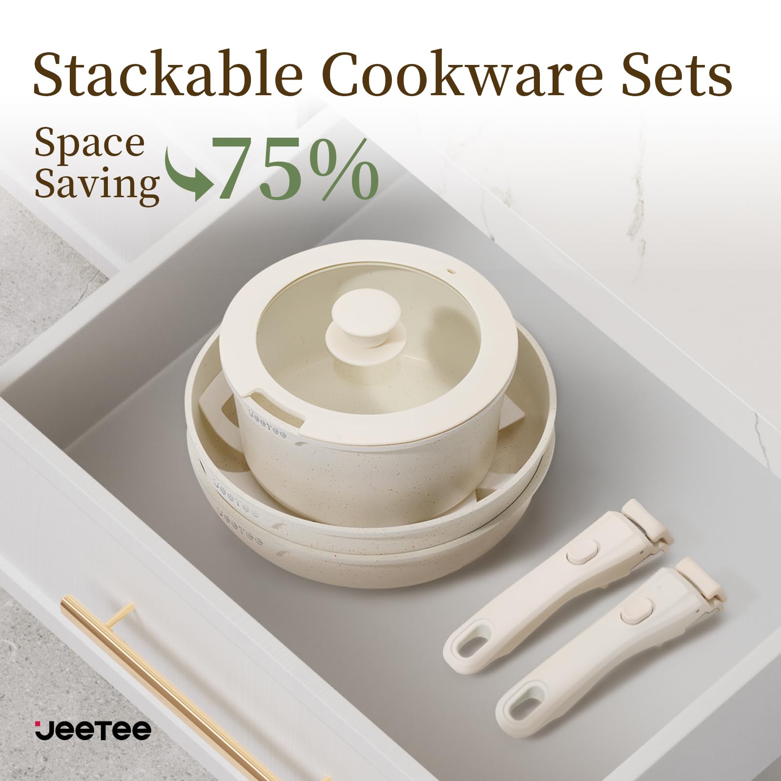 JEETEE glass lid and fridge storage lid detail, keeps food fresh and visible