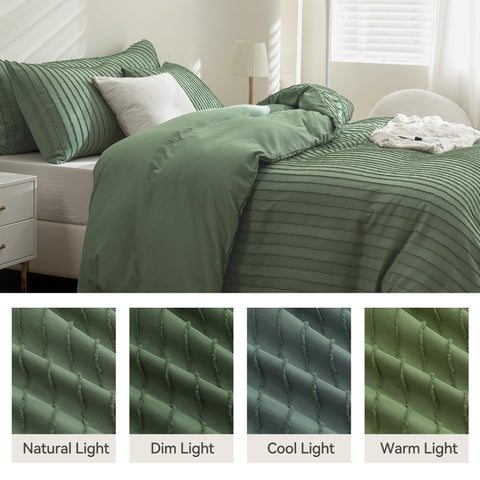 JELLYMONI folded duvet cover set ready for washing and easy storage