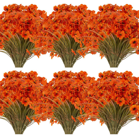 JEMONG front view of 20-bundle fall flowers pack showing ready-to-use decor