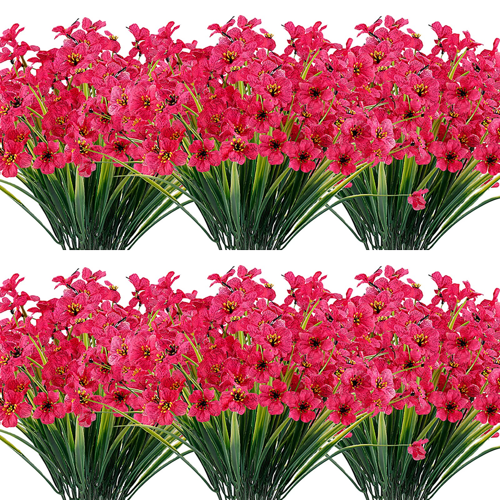 JEMONG front packaging showing 20-bundle rose-red set and coverage