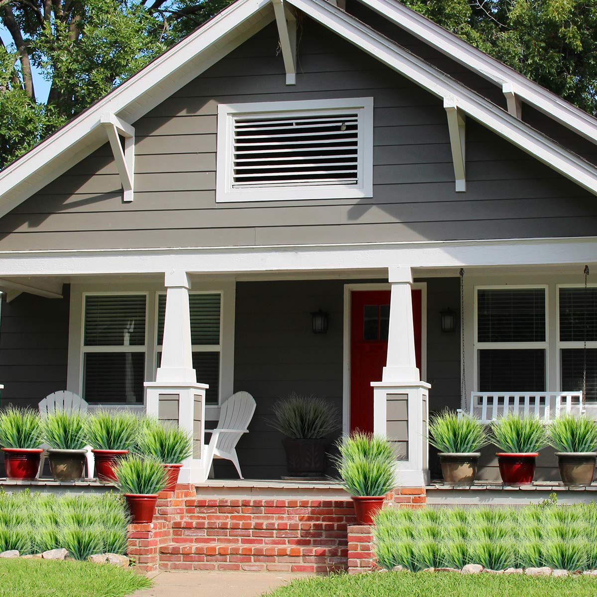 JEMONG installed in a window box adding year-round curb appeal