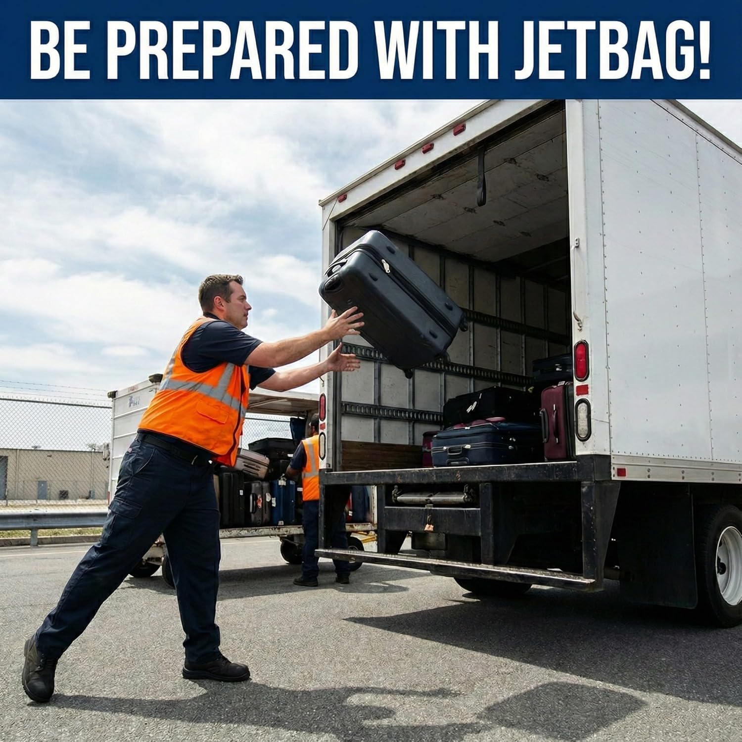 JetBag brand absorbent core close-up displaying spill containment benefit