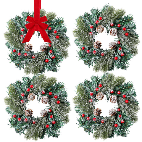 Jexine styled in kitchen setting, coordinates holiday decor