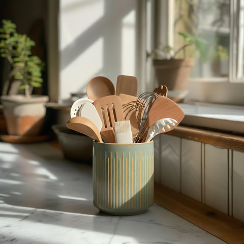 JH JIEMEI HOME used as plant and utensil combo showing multiuse versatility