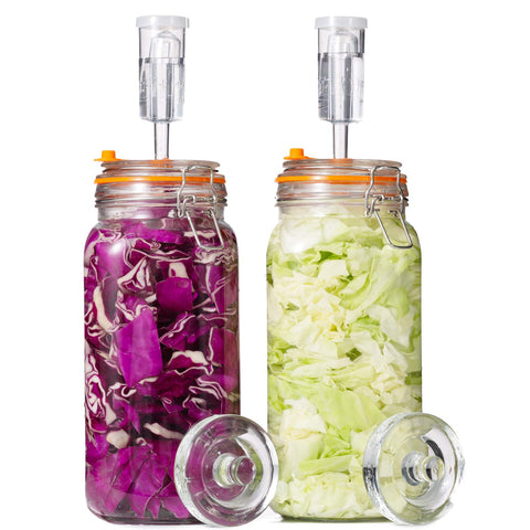 JILLMO front view of two 2L jars showing kit contents and durability benefits