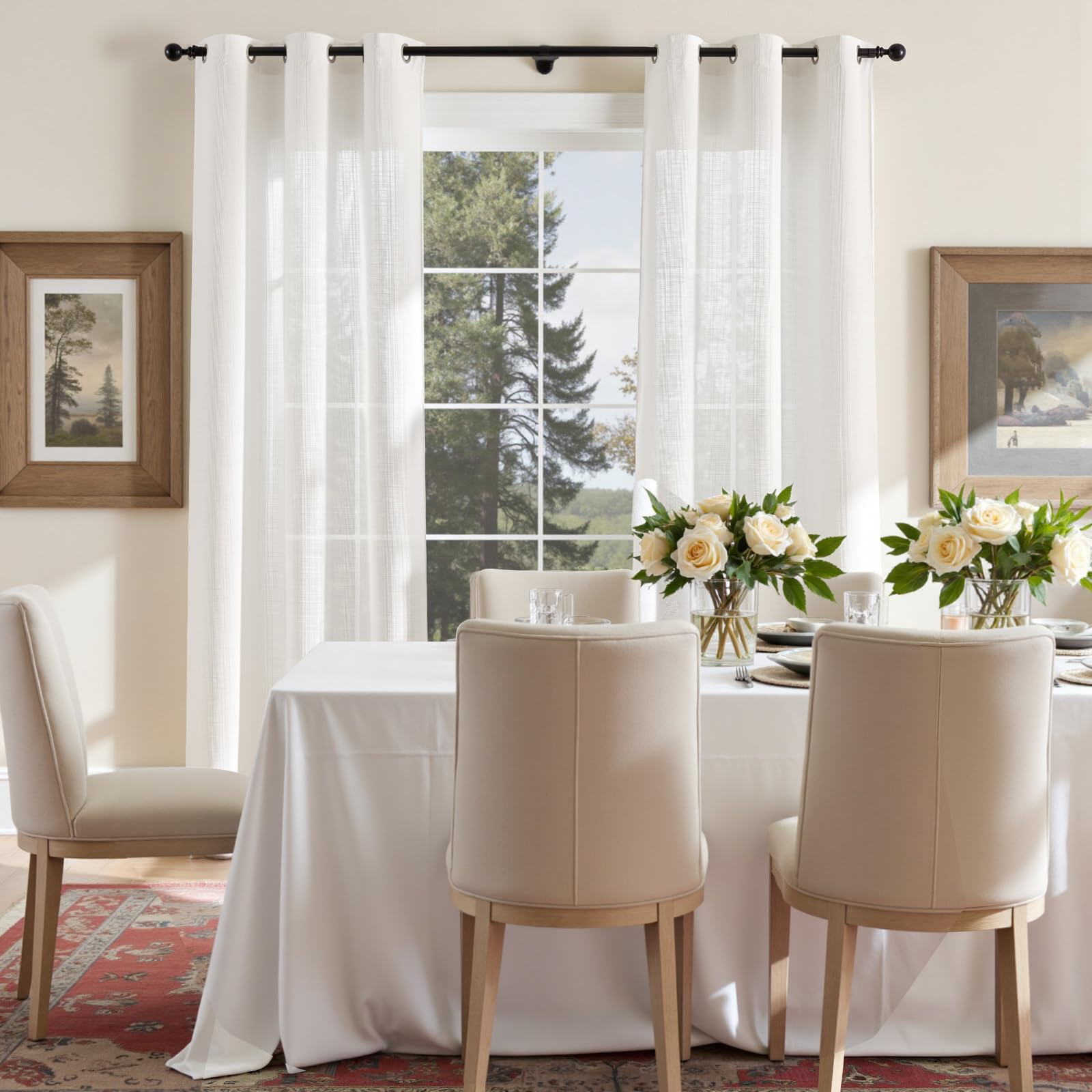 jinchan curtains draped on window showing filtered daylight and cozy atmosphere benefit