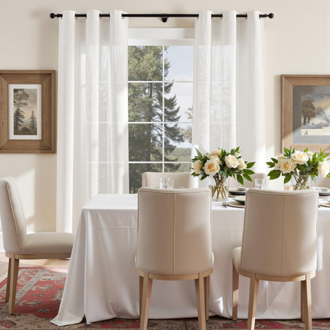 jinchan curtains draped on window showing filtered daylight and cozy atmosphere benefit