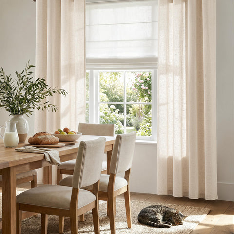 jinchan grommet top detail for easy sliding and smooth installation
