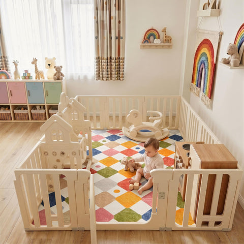 jinchan non-slip backing view demonstrating secure grip on hardwood floors for safety