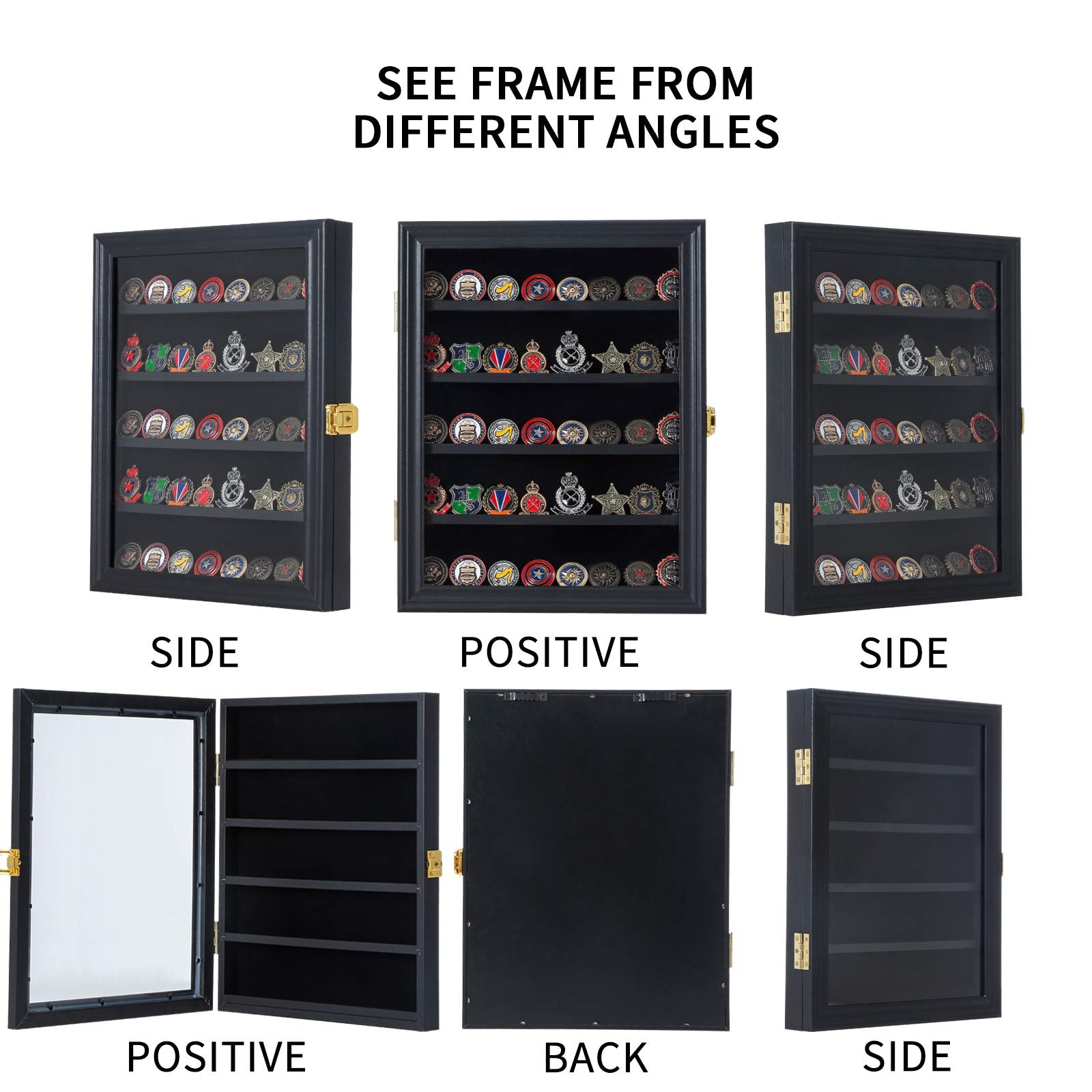 Jinchuan side profile mounted on wall demonstrating slim depth and space-saving advantage