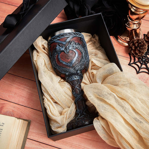 Jinei goblet held in hand for scale demonstrating manageable, lightweight use