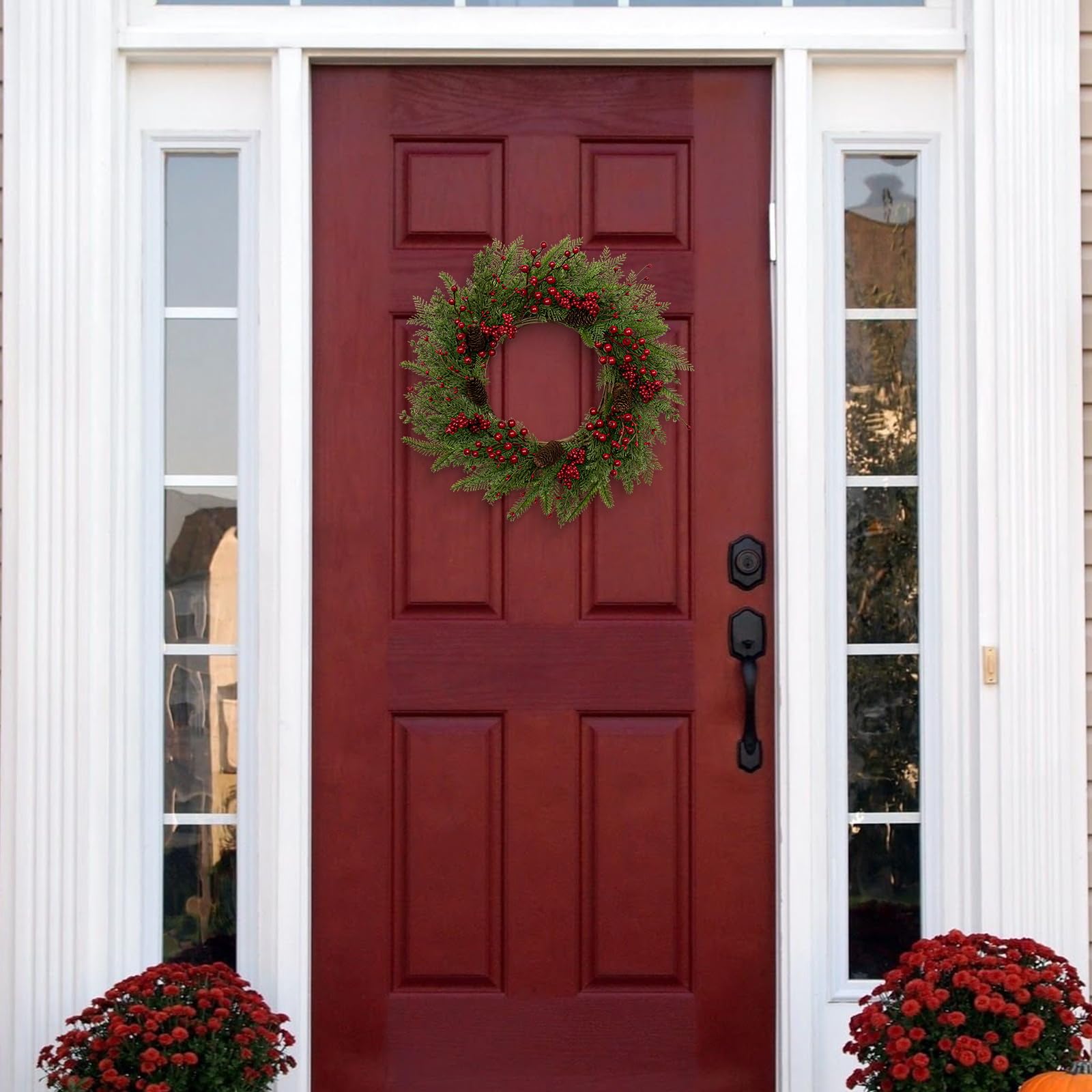 JINGHONG packaged wreath for easy storage and seasonal reuse