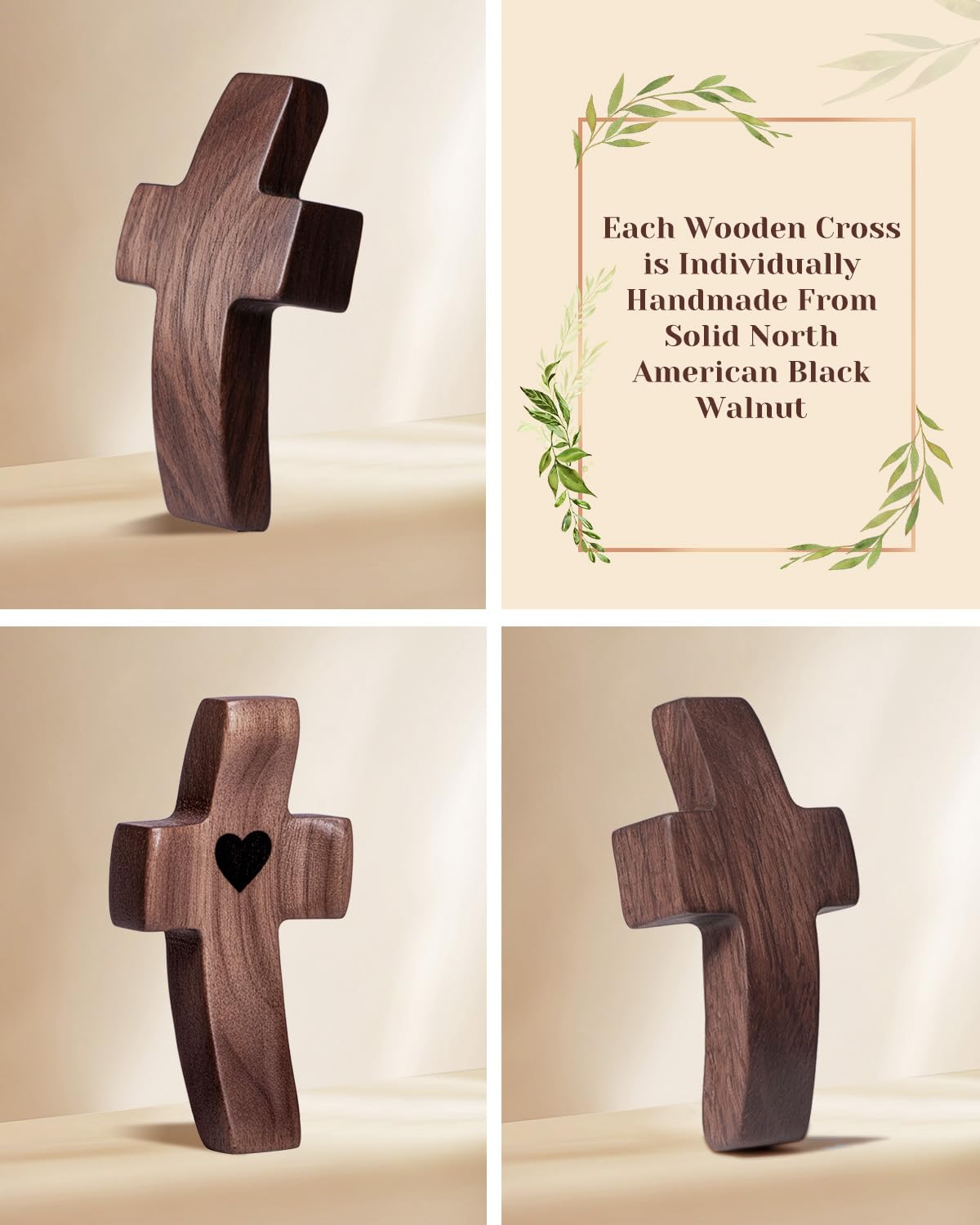 JIUKONG cross on prayer desk illustrating devotional use and calming presence