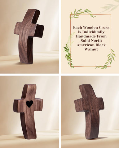 JIUKONG cross on prayer desk illustrating devotional use and calming presence