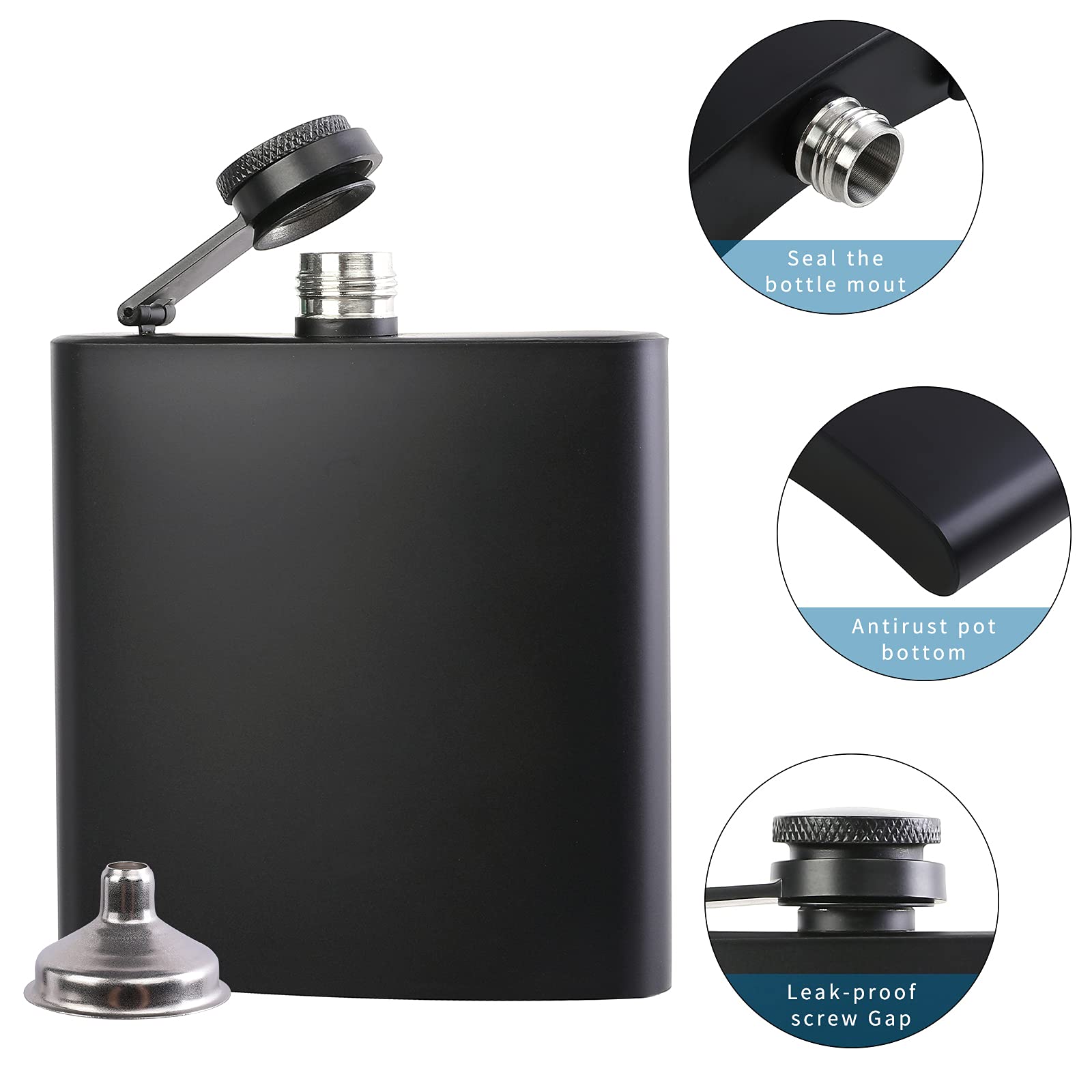 JIUZHU curved flask in pocket demonstrating comfortable carry