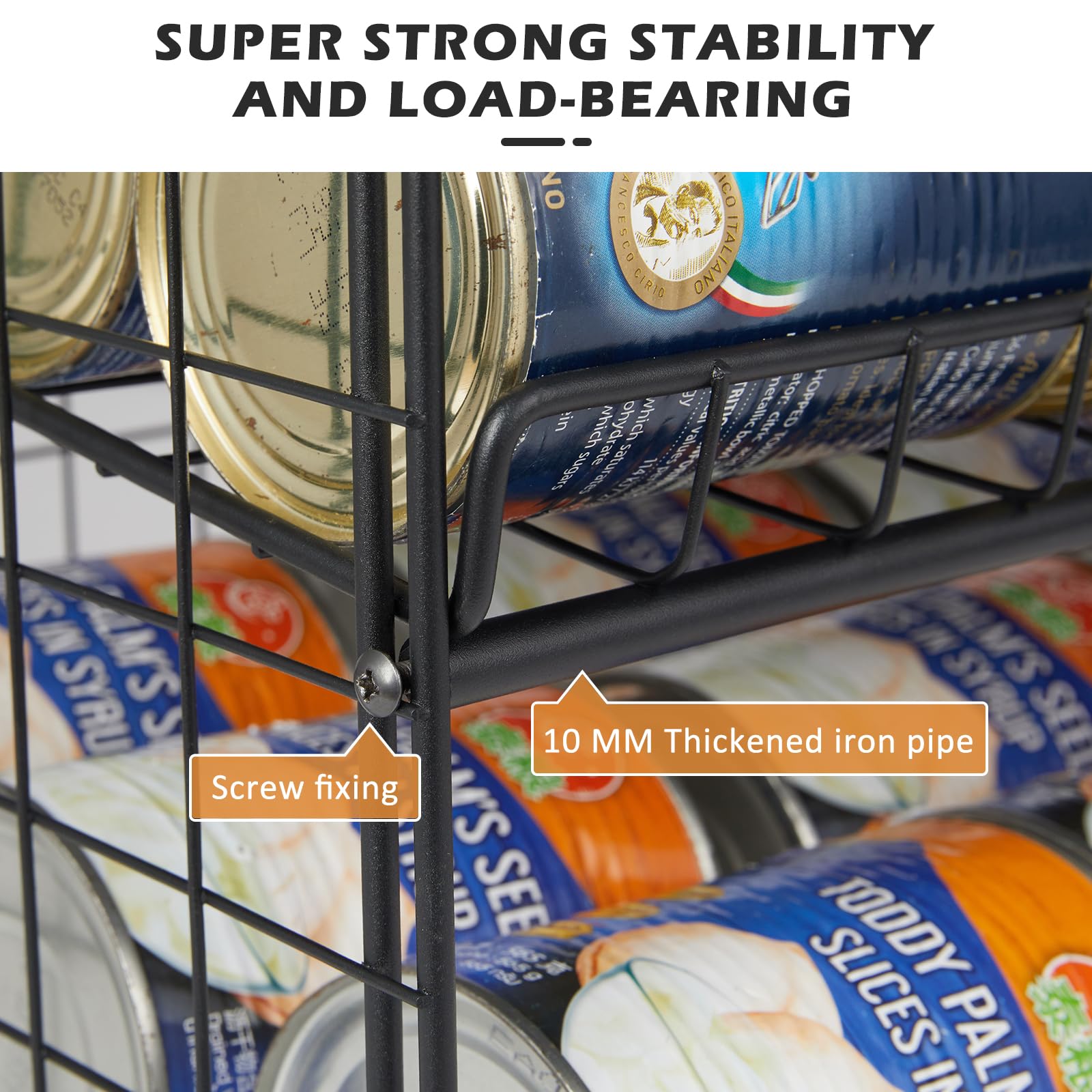 JKsmart installed inside kitchen cabinet for organized, easy-access storage