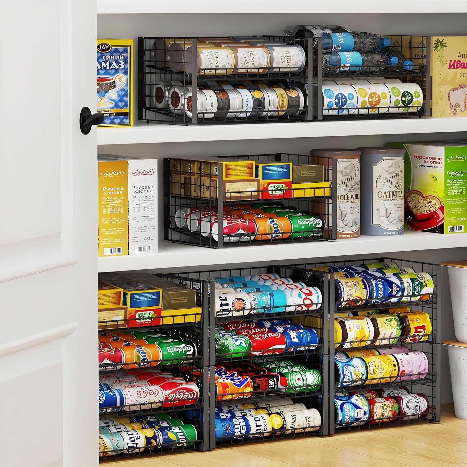 JKsmart folded flat rack showing compact storage and space-saving benefit