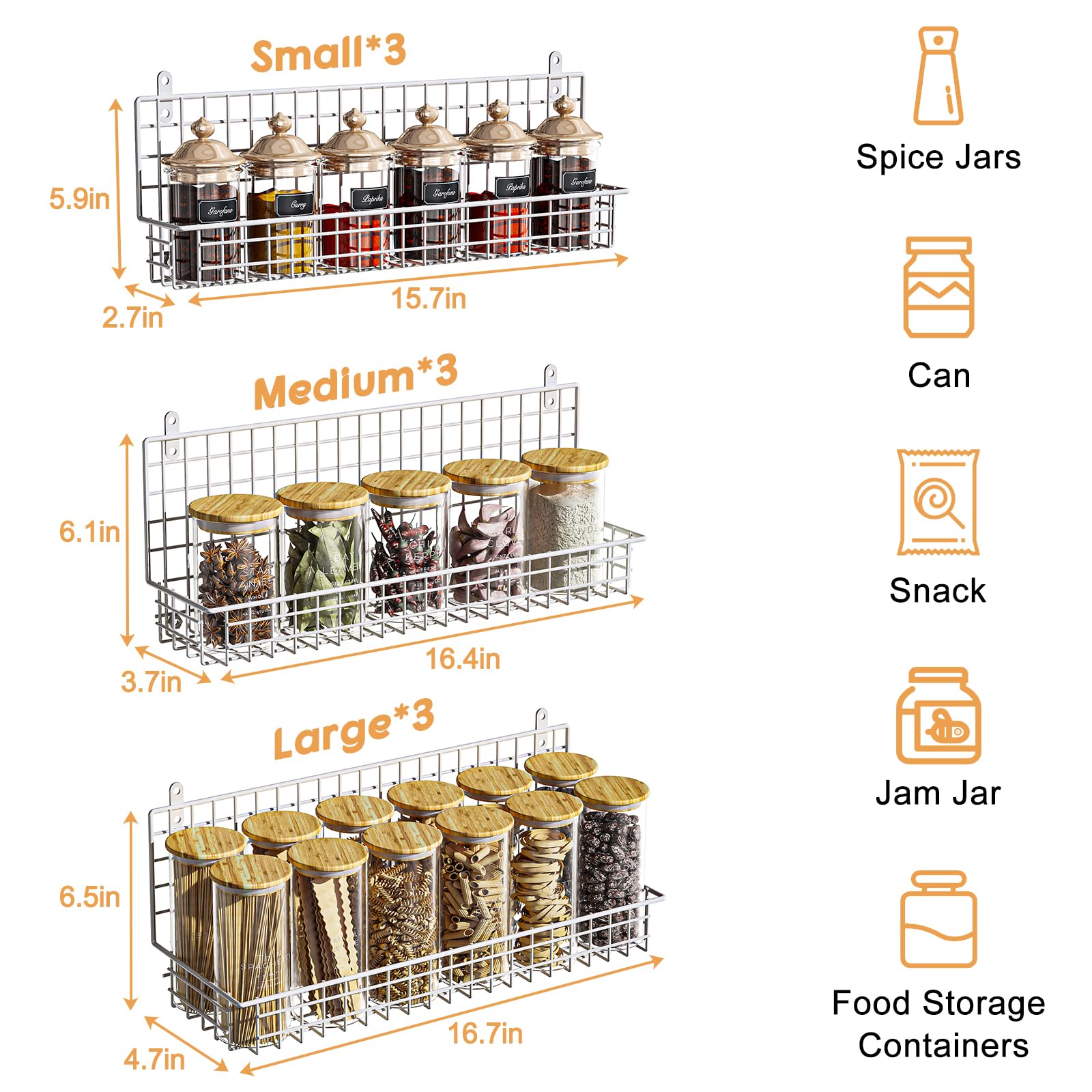 JKsmart included non-marking stickers and hook for renter-friendly setup