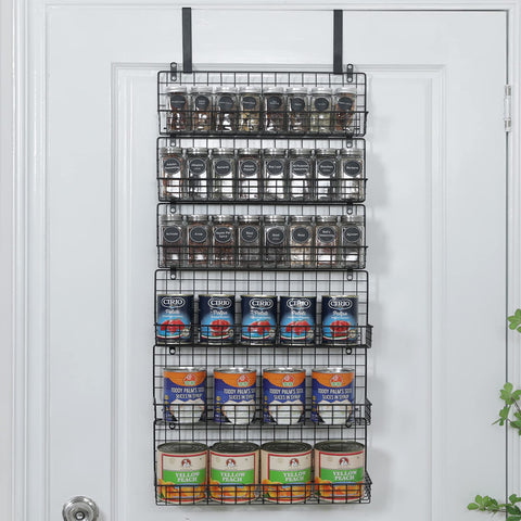 JKsmart included screws and over-the-door hooks for simple installation