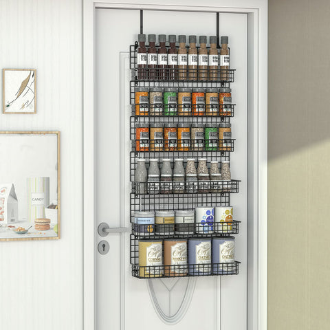 JKsmart small shelf holding spice jars to show compact storage benefit