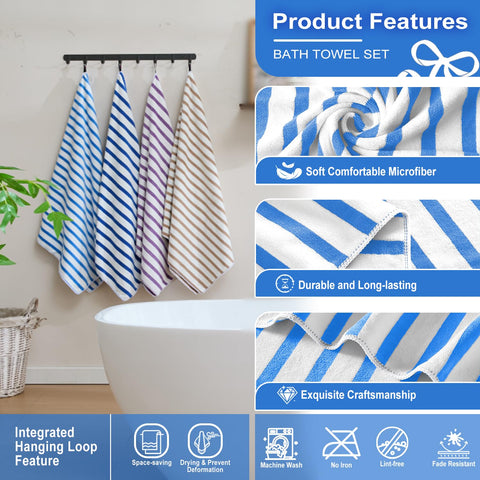 JML towel hanging loop detail showing reinforced stitch for durable storage and odor prevention