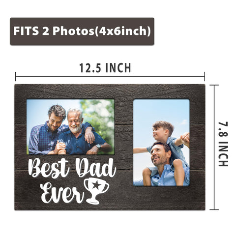 JNDJE frame on mantel demonstrating size and elegant home placement