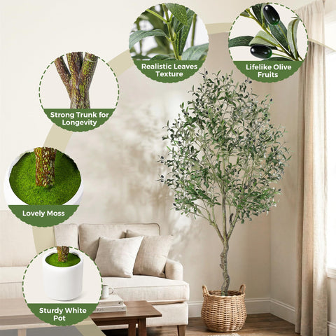 Jocoevol leaf closeup displays realistic silk foliage for authentic look
