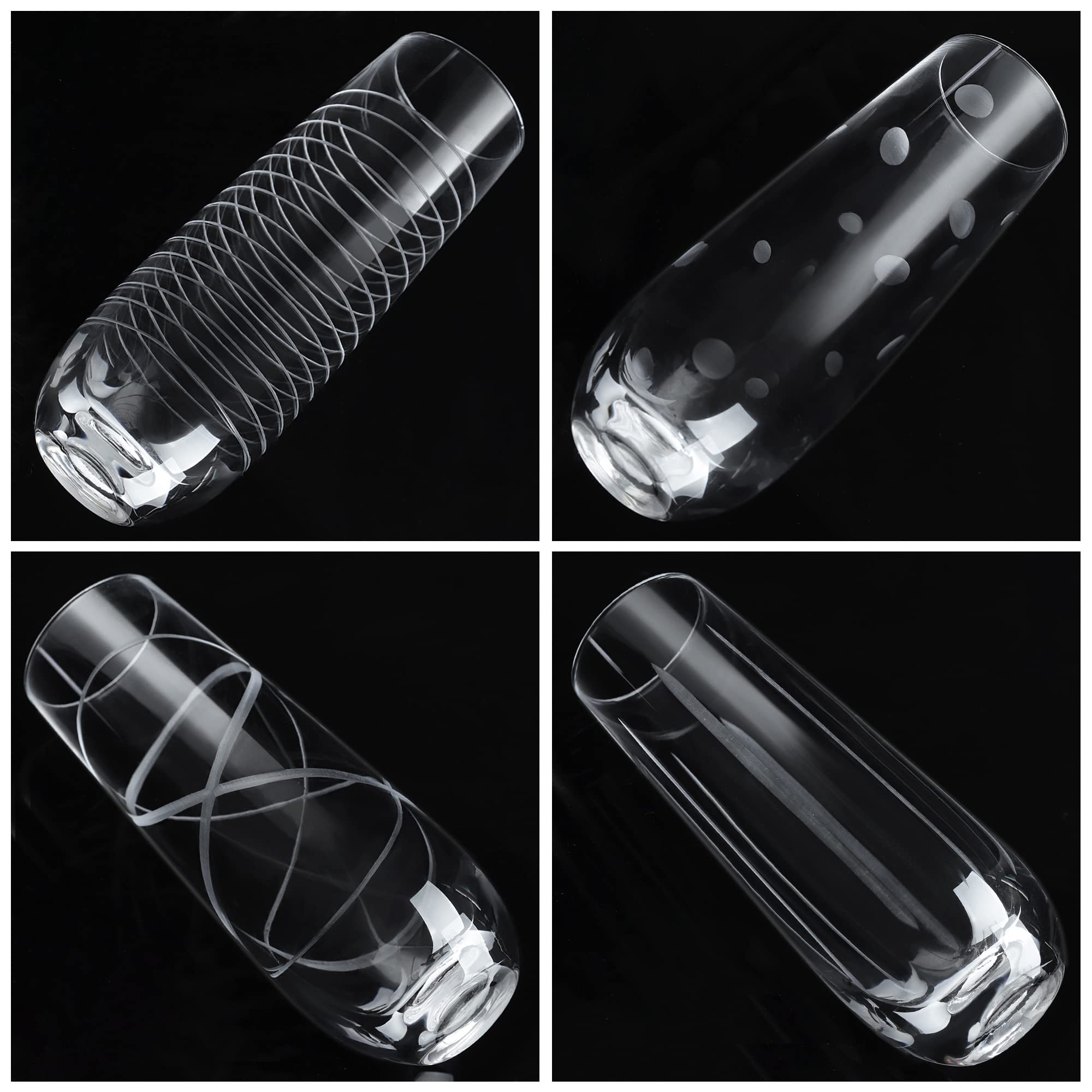 Joeyan mouth-blown stem detail highlighting artisan craftsmanship and tactile grip