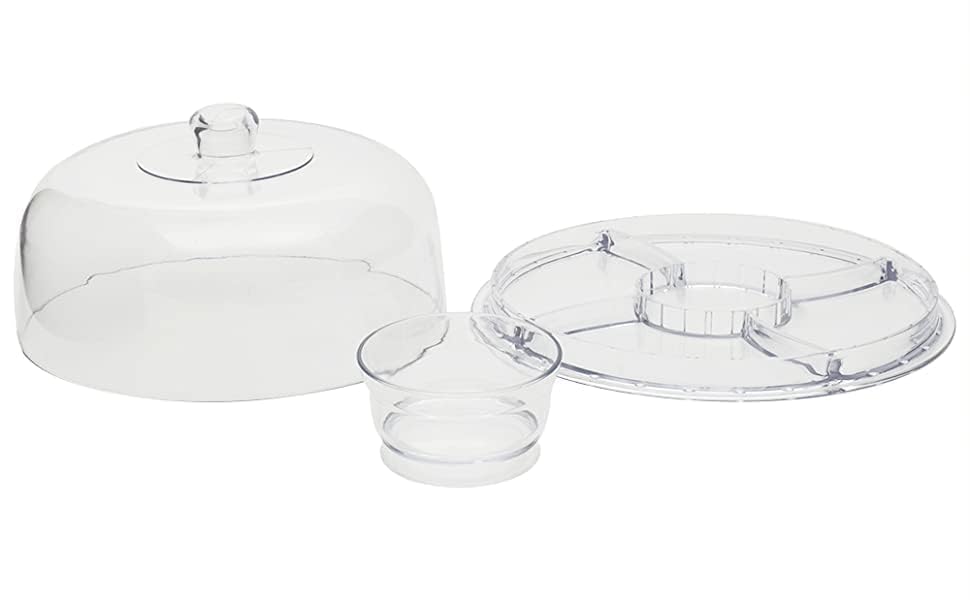 JOEY'Z removable bowl filled with salad showing versatile serving benefit
