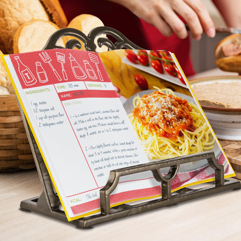 jogreful size comparison with common cookbook showing wide platform capacity