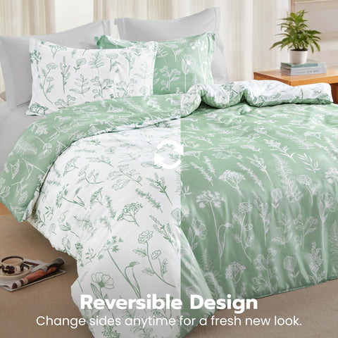 Joiedomi bed styled in bedroom showing instant room refresh benefit