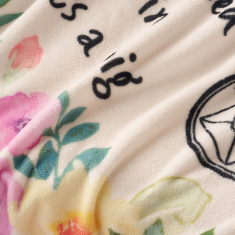 Joiedomi blanket draped on sofa showing stylish look and everyday use benefit