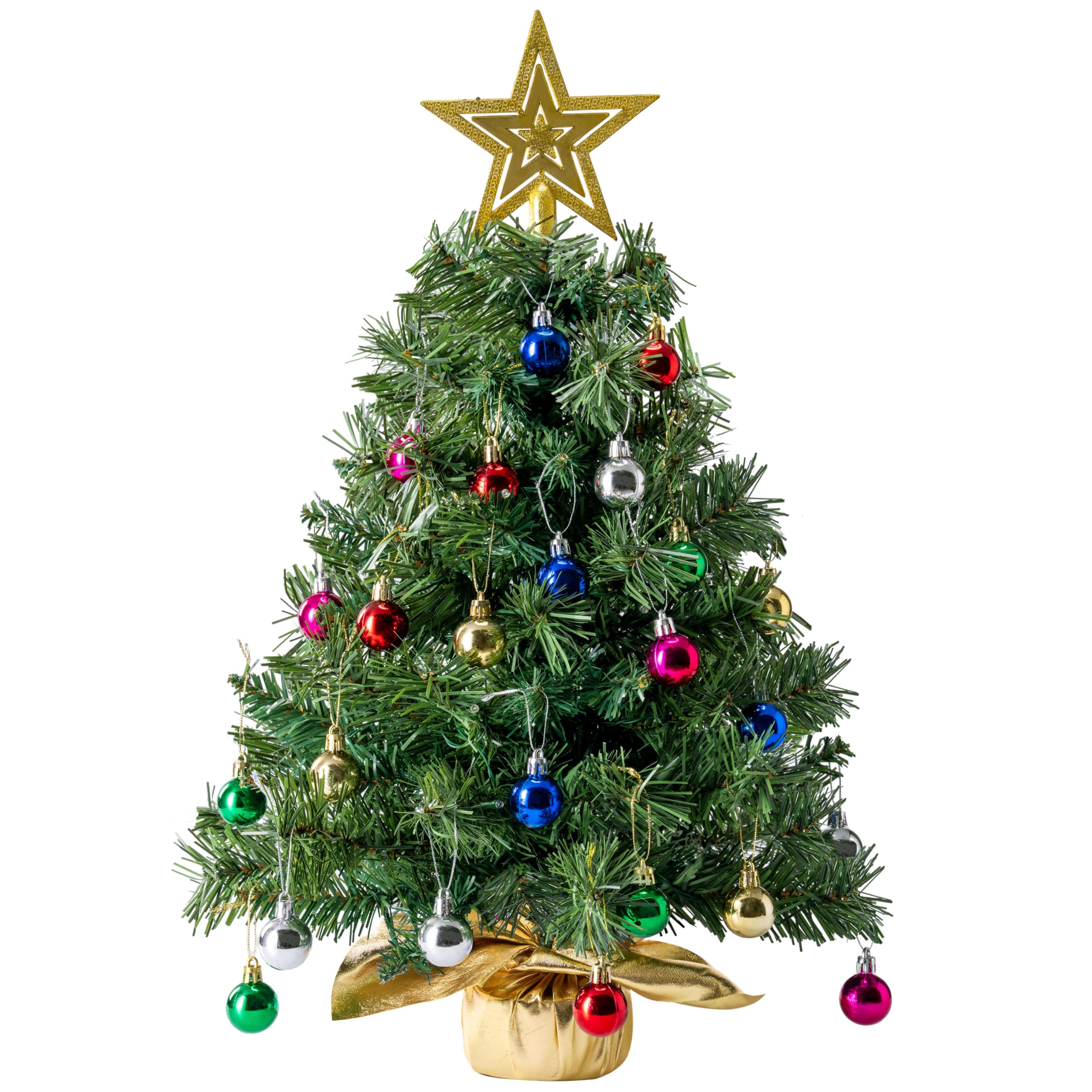JOIEDOMI mini tree on office desk adding festive decor without cords