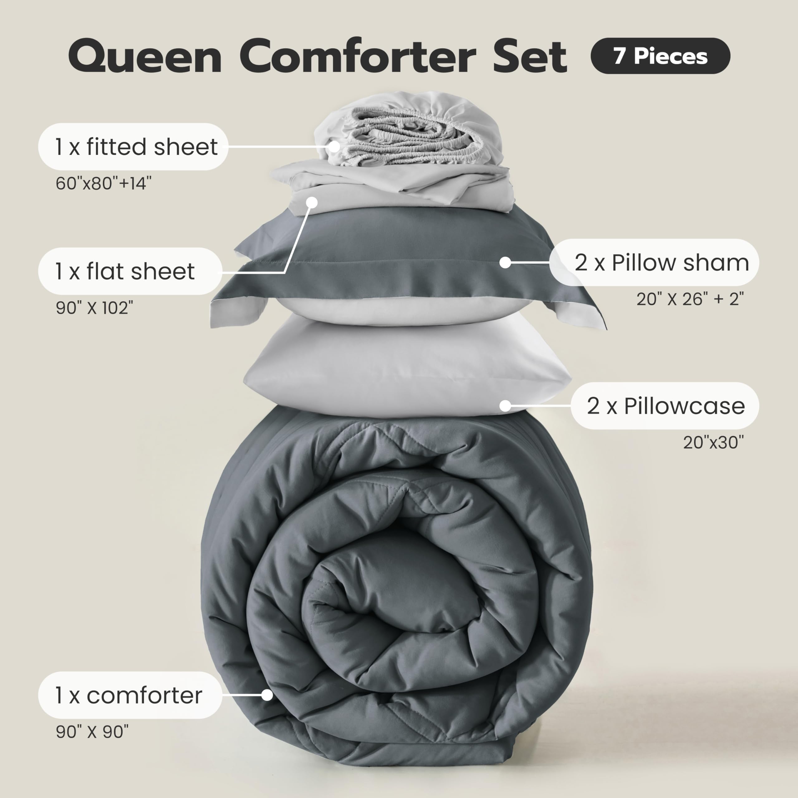 Joiedomi packed set with visible contents showing travel-ready portability and value