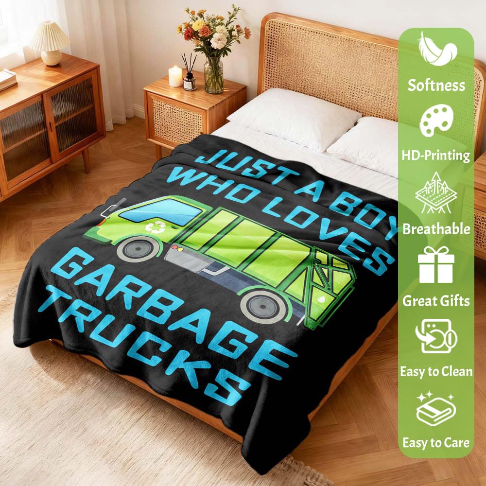 Jojizaio printed garbage truck detail with bright durable colors
