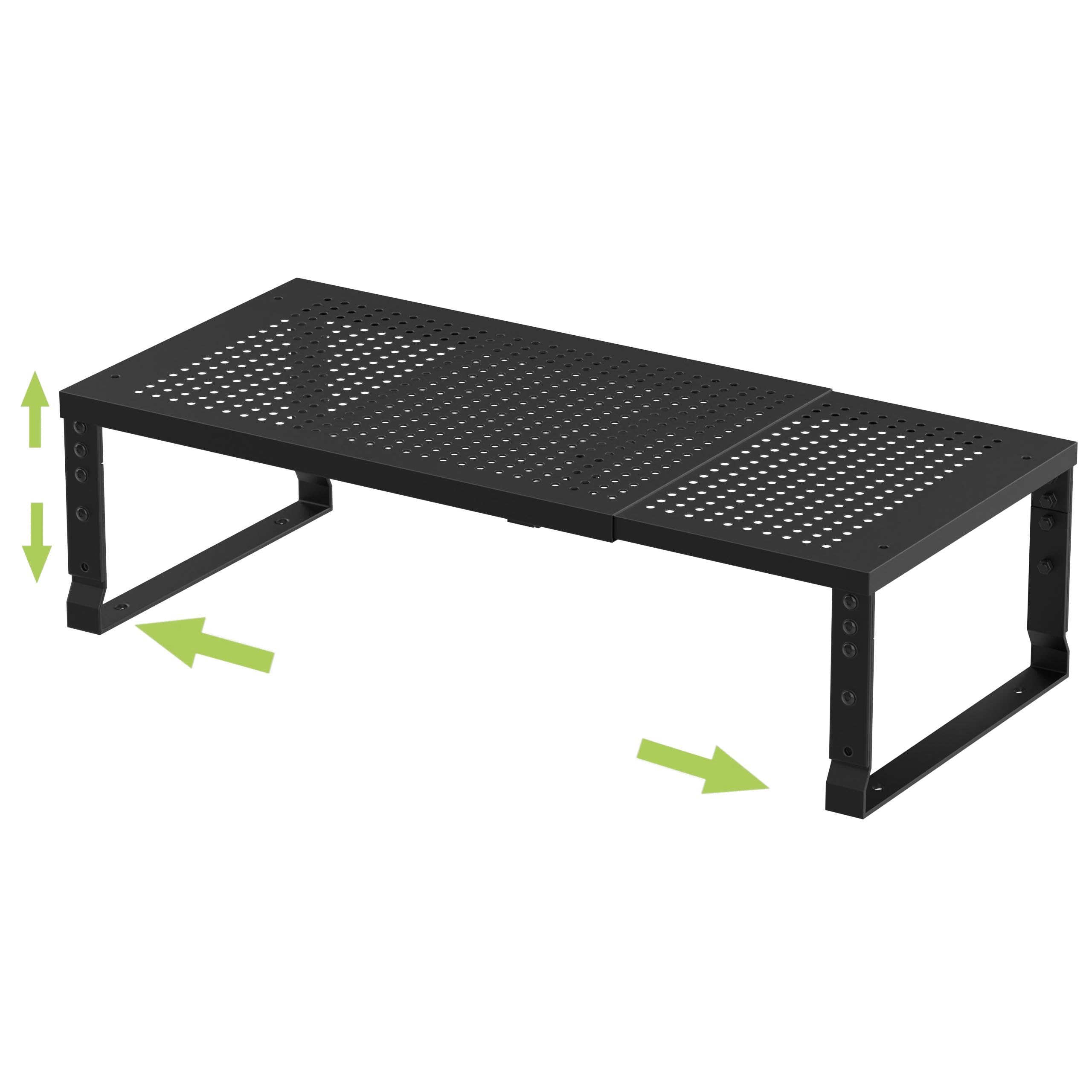 Jojocross front view of large black organizer showing clean lines and storage benefit