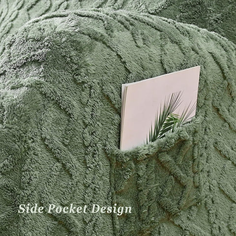 JOKIVTOU arm pocket in use holding remote and phone for convenient storage