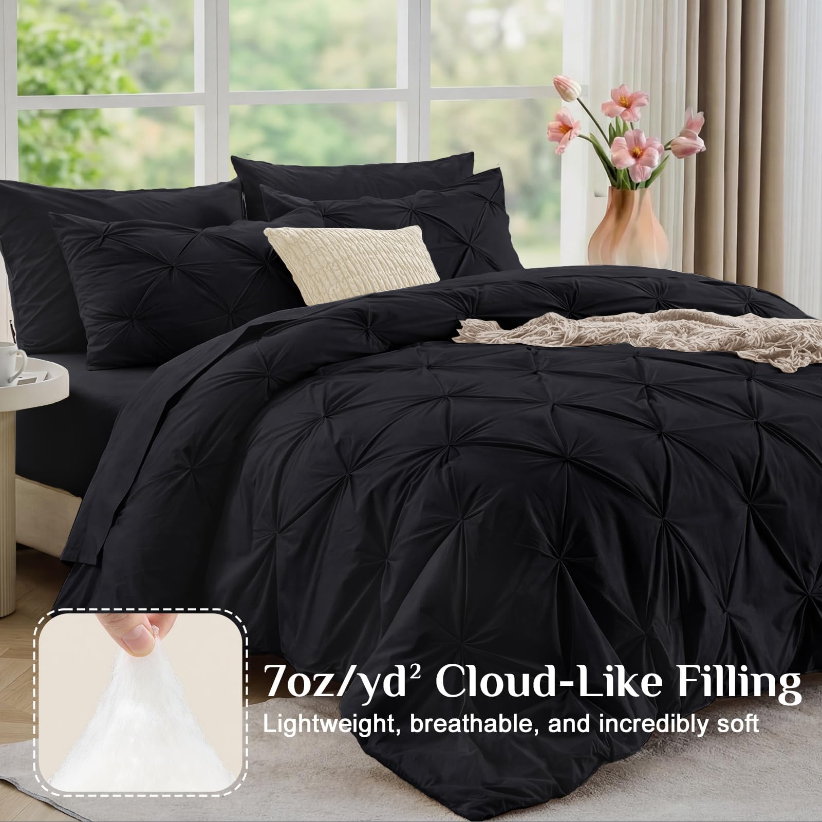 JOLLYVOGUE styled bedroom scene showing set elevating room ambience