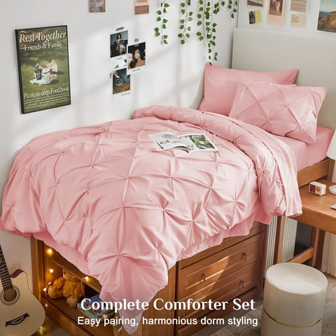 JOLLYVOGUE styled bedroom with Twin XL set showing polished look and cozy atmosphere benefit